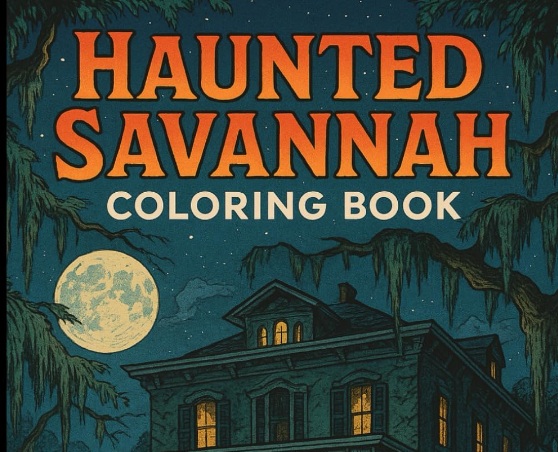 Haunted Savannah Coloring Book