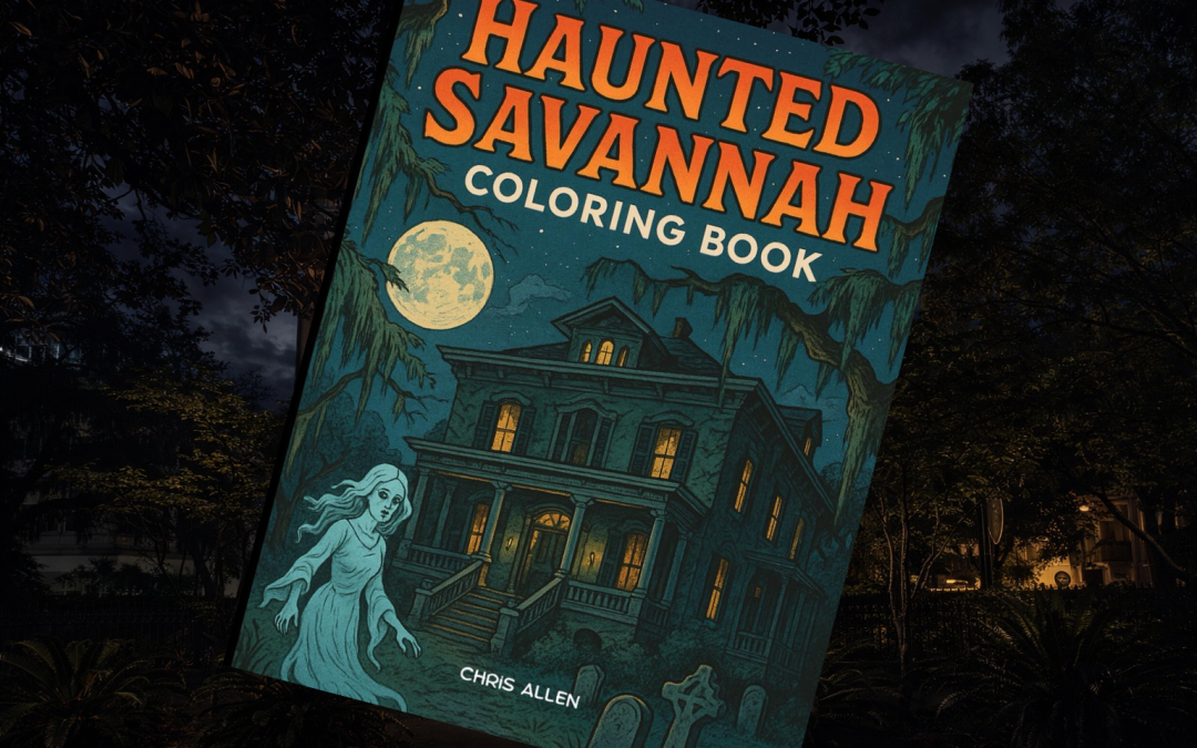 Haunted Savannah Coloring Book