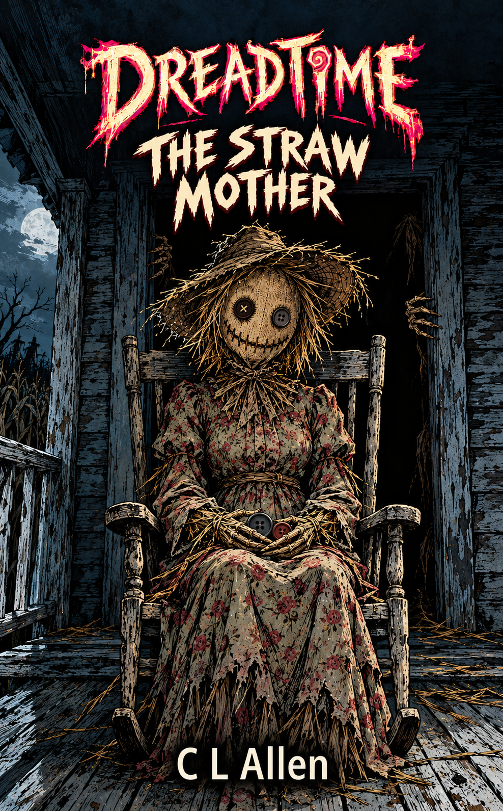 Book cover art for The Straw Mother by C L Allen